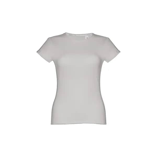 Tailliertes Damen-T-Shirt - THC SOFIA - Hellgrau