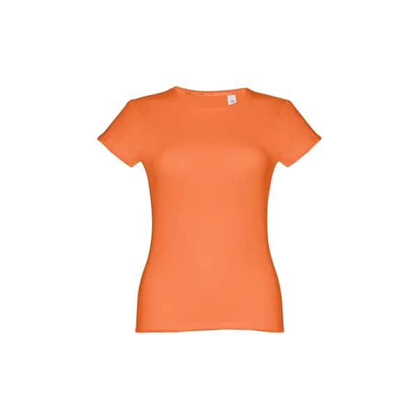 Tailliertes Damen-T-Shirt - THC SOFIA - Terrakotta