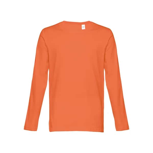 Herren Langarm T-Shirt - THC BUCHAREST - Terrakotta