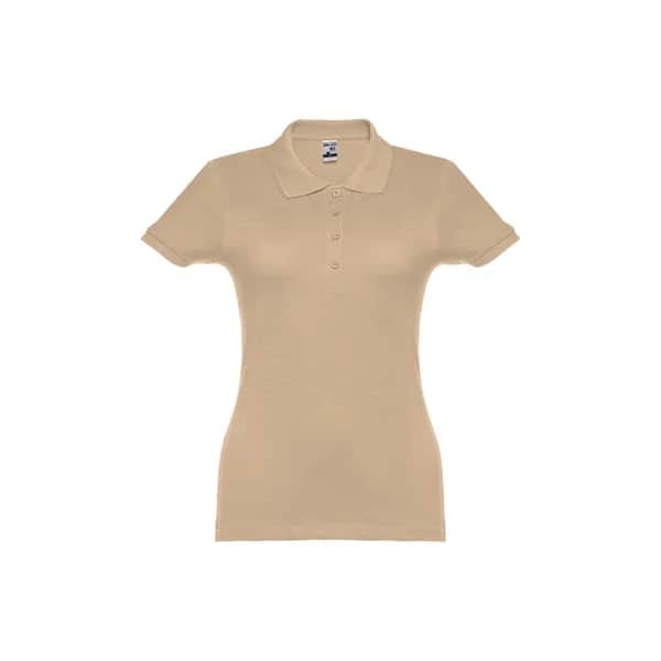 Damen Poloshirt - THC EVE - Hellbraun