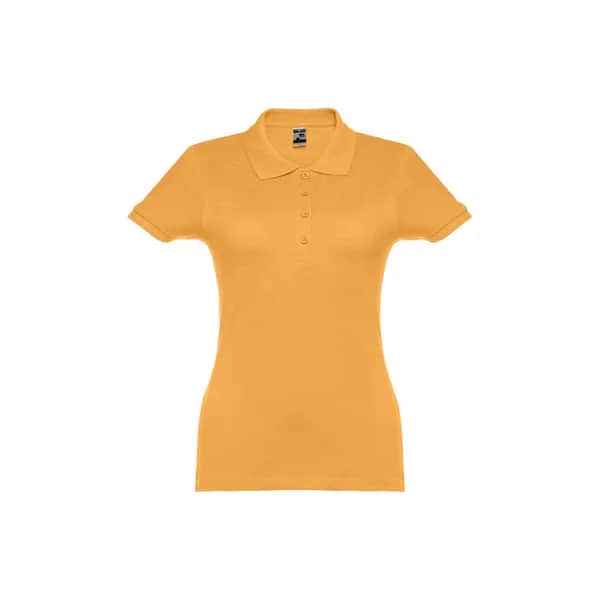 Damen Poloshirt - THC EVE - Dunkelgelb