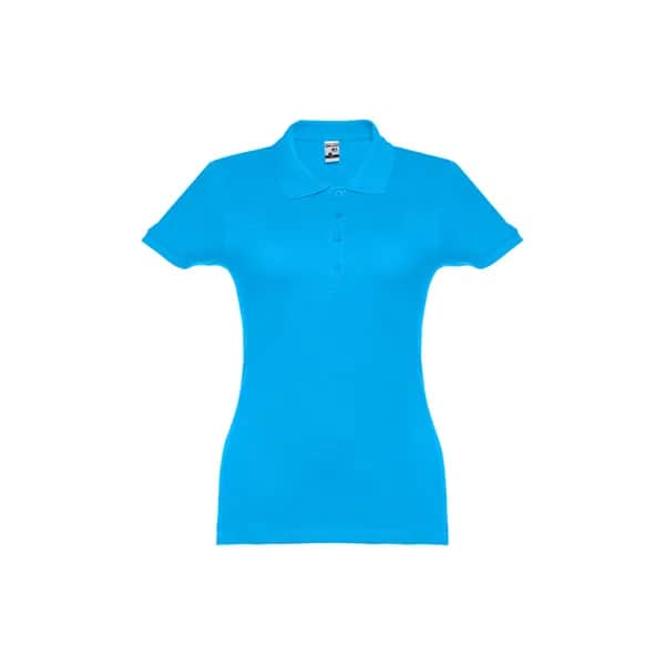 Damen Poloshirt - THC EVE - Wasserblau