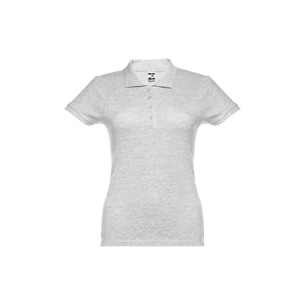 Damen Poloshirt - THC EVE - Weiss melliert