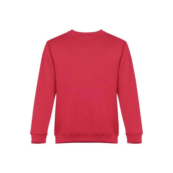 Sweatshirt (unisex) aus Baumwolle und Polyester - THC DELTA - Rot