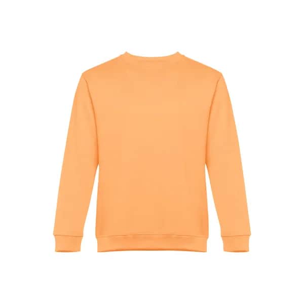 Sweatshirt (unisex) aus Baumwolle und Polyester - THC DELTA - Korallenorange