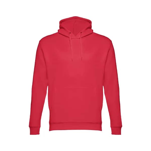 Sweatshirt (unisex) mit Kapuze aus Baumwolle und Polyester - THC PHOENIX - Rot