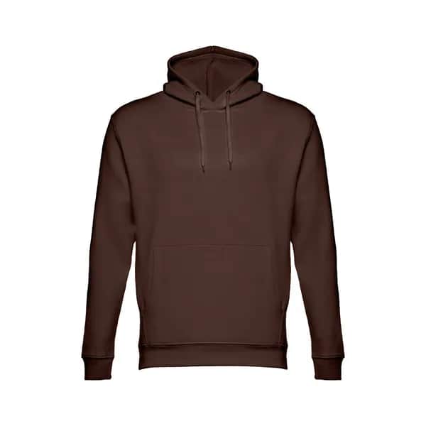 Sweatshirt (unisex) mit Kapuze aus Baumwolle und Polyester - THC PHOENIX - Dunkelbraun
