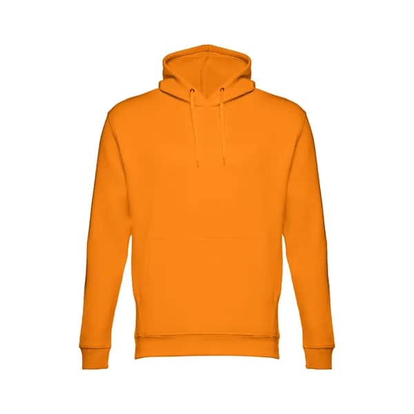 Sweatshirt (unisex) mit Kapuze aus Baumwolle und Polyester - THC PHOENIX - Orange