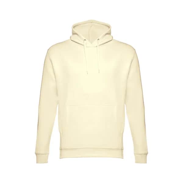 Sweatshirt (unisex) mit Kapuze aus Baumwolle und Polyester - THC PHOENIX - Pastellgelb