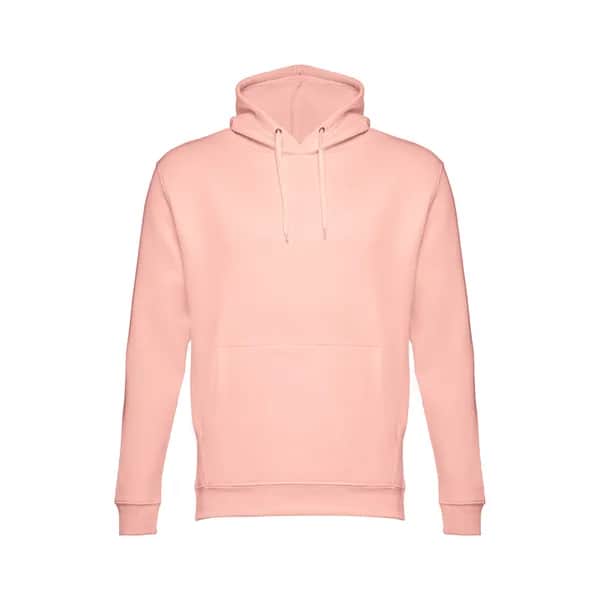 Sweatshirt (unisex) mit Kapuze aus Baumwolle und Polyester - THC PHOENIX - Lachs