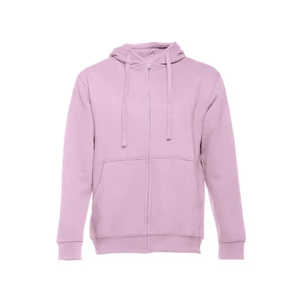 Sweatshirt für Männer aus Baumwolle und Polyester - THC AMSTERDAM - Lila