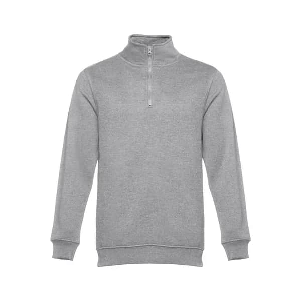 Unisex Sweatshirt - THC BUDAPEST - Hellgrau melliert