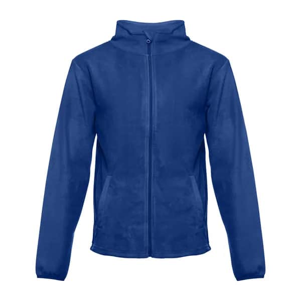 Herren-Fleecejacke aus Polyester - THC HELSINKI - Königsblau