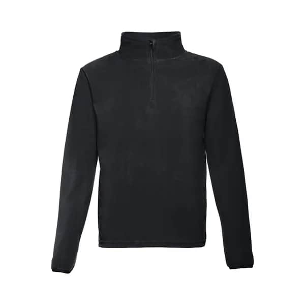 Unisex Fleece-Pullover - THC VIENNA - Schwarz
