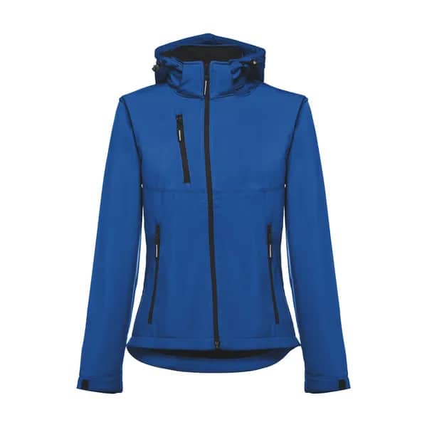 Gürtel-Softshell-Jacke für Damen - THC ZAGREB WOMEN - Königsblau