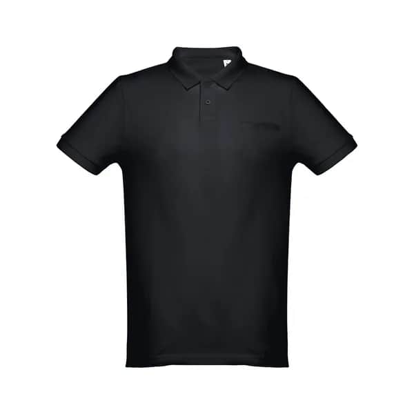 Herren Poloshirt - THC DHAKA - Schwarz