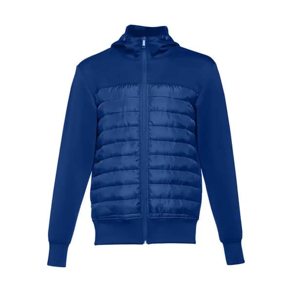 Herren-Kapuzenjacke aus 300T-Taft - THC SKOPJE - Königsblau