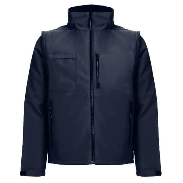 Gefütterte Polyesterjacke (Unisex) - THC ASTANA - Dunkelblau