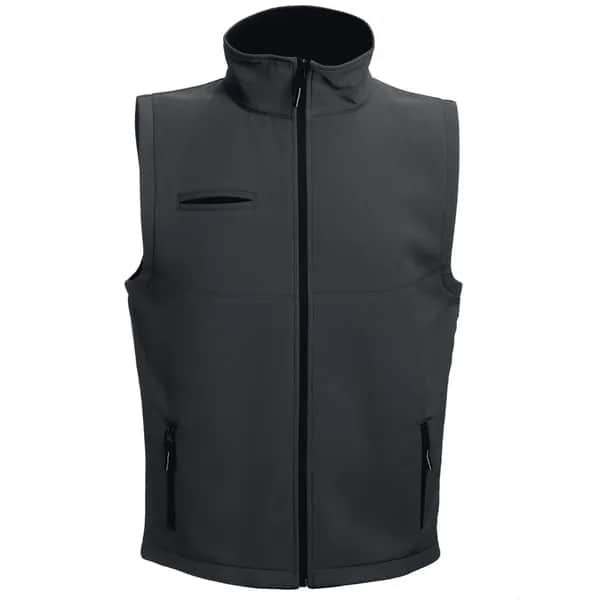 Unisex Softshell-Weste - THC BAKU - Schwarz