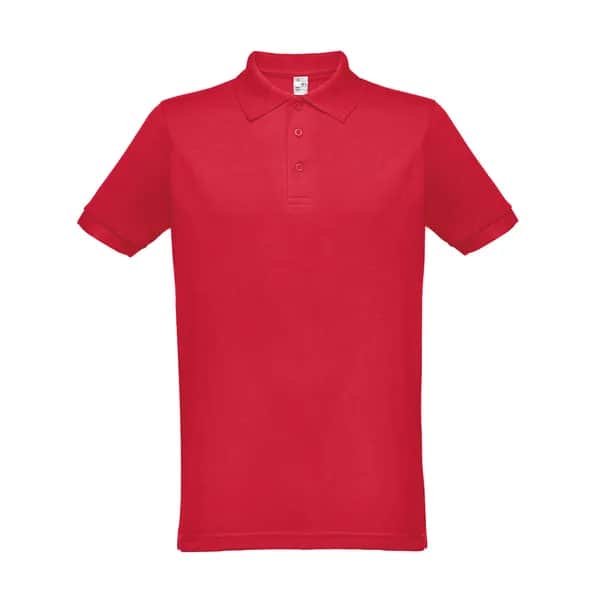 Herren Poloshirt - THC BERLIN 3XL - Rot