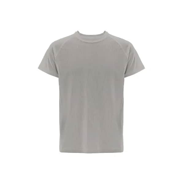 Kurzärmeliges technisches T-Shirt aus Polyester - THC MOVE - Hellgrau