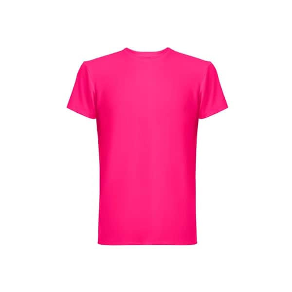 T-Shirt (190g/m²) aus Polyester (90%) - THC TUBE - Dunkelrosa
