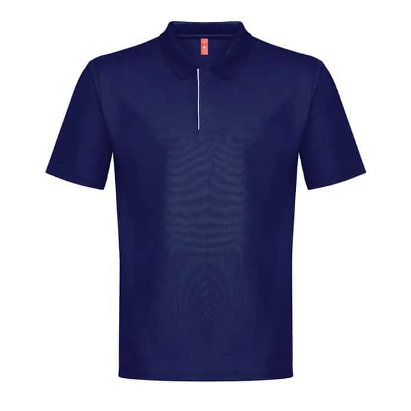 Technisches Poloshirt für Herren - THC DYNAMIC - Dunkelblau