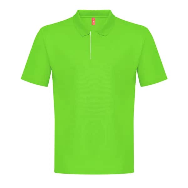 Technisches Poloshirt für Herren - THC DYNAMIC - Limette