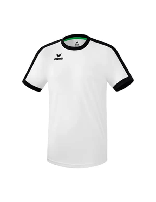 Retro Star Trikot - Erwachsene - weiß/schwarz