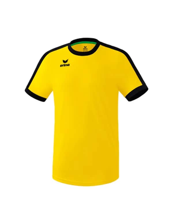 Retro Star Trikot - Erwachsene - gelb/schwarz