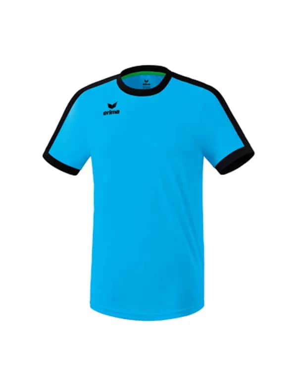 Retro Star Trikot - Erwachsene - curacao/schwarz