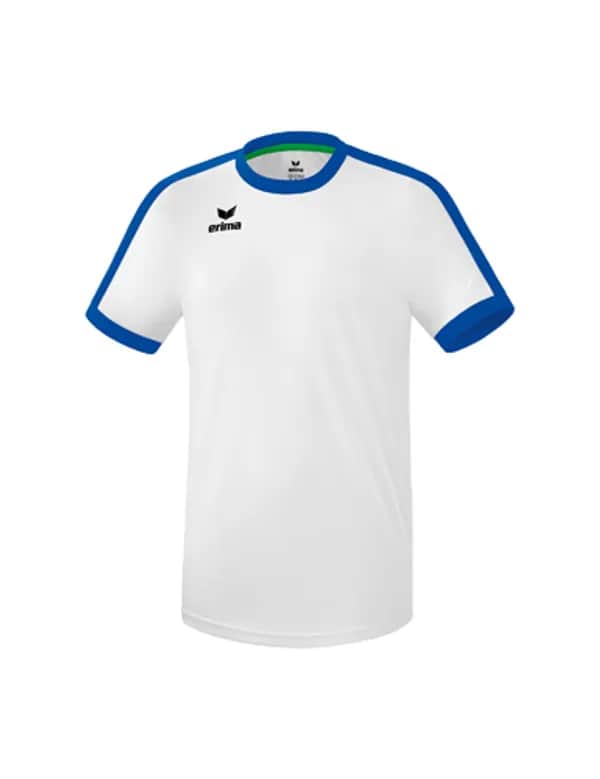 Retro Star Trikot - Kinder - weiß/new royal