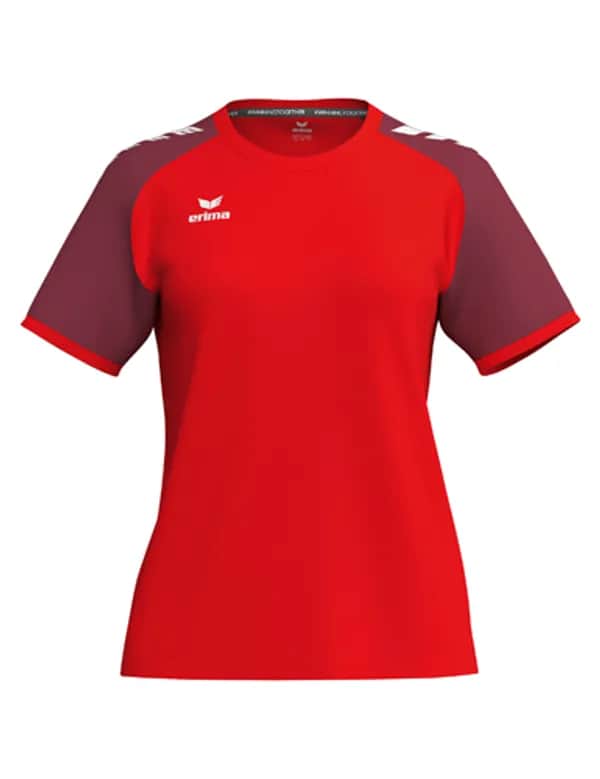 WINGS Jersey Shortsleeve - Damen - rot/bordeaux
