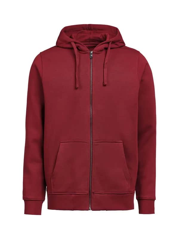 UM Pullover mit Reißverschluss (OCS-RCS)  Regular Fit Unisex - Brick