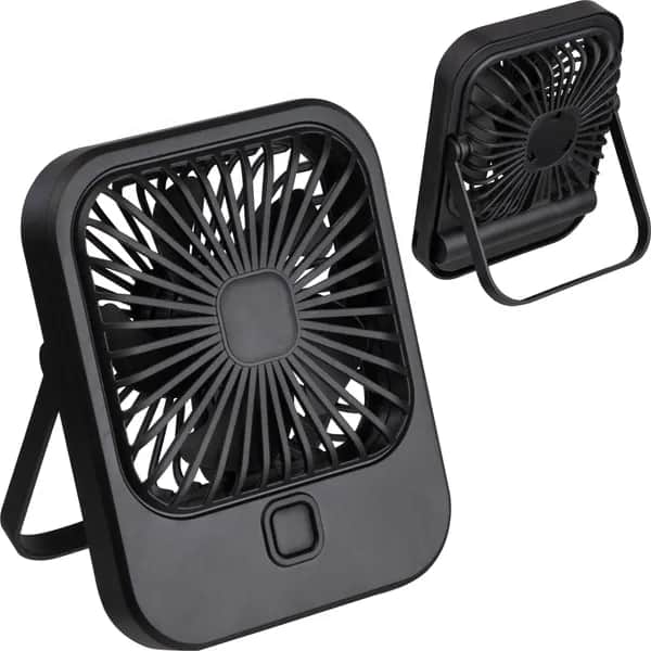 Tischventilator mit Akku WERONIKA - schwarz