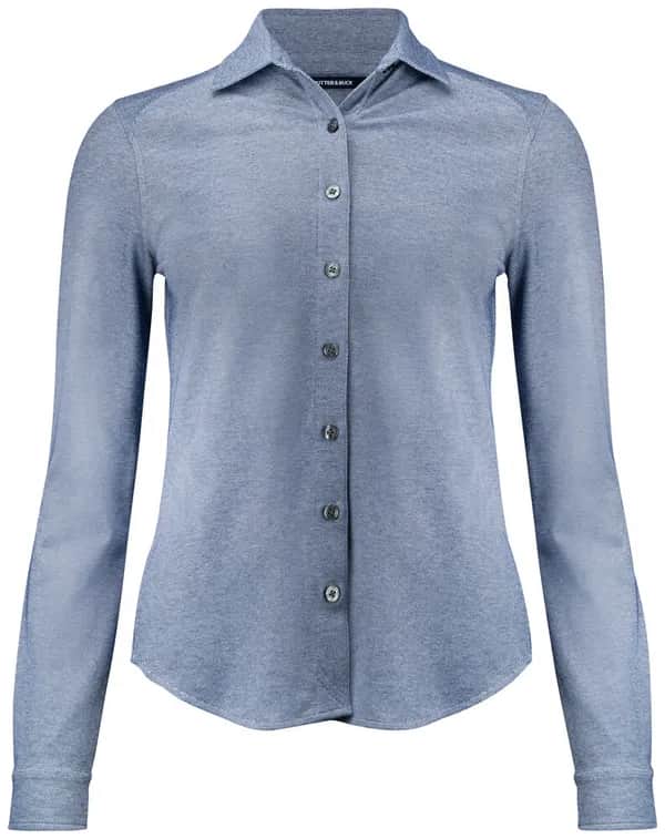 Advantage Shirt Ladies - Indigo Melange