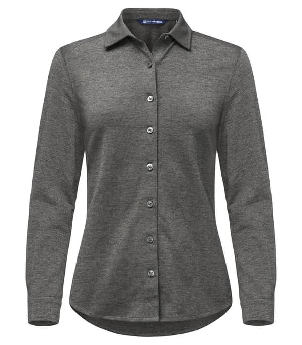 Advantage Shirt Ladies - Anthracite Melange