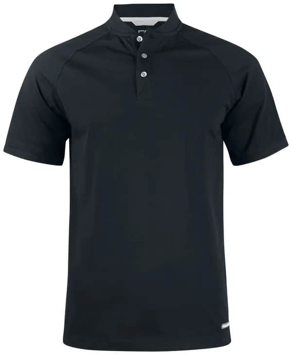 Advantage Stand-Up Collor Polo - Black