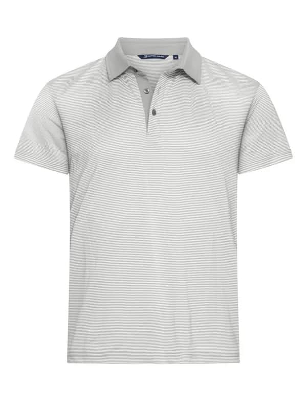 Virtue Polo Stripes Men - Silver