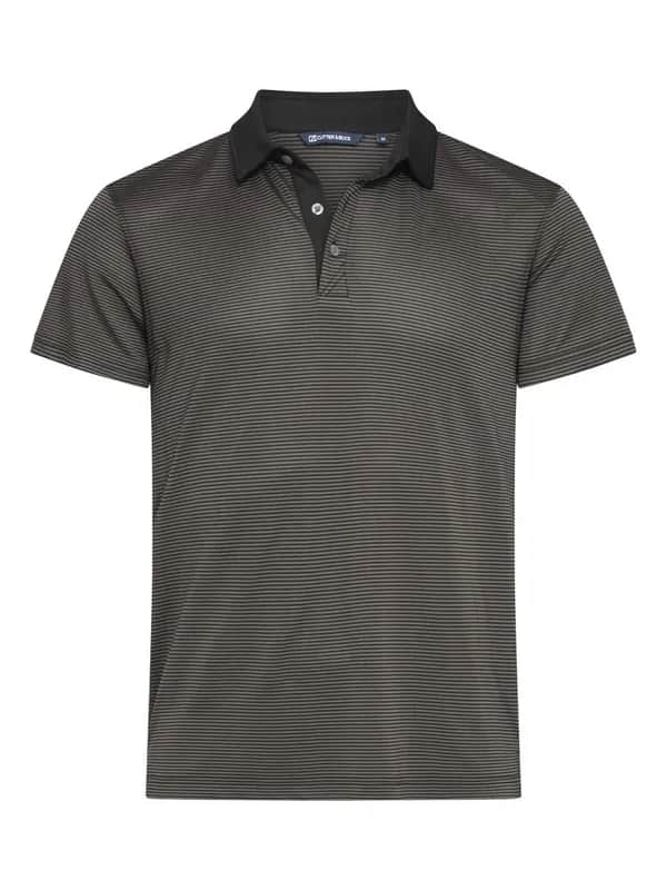 Virtue Polo Stripes Men - Black
