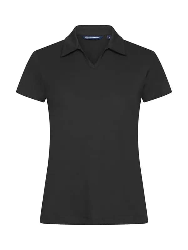 Virtue Polo V-neck Women - Black