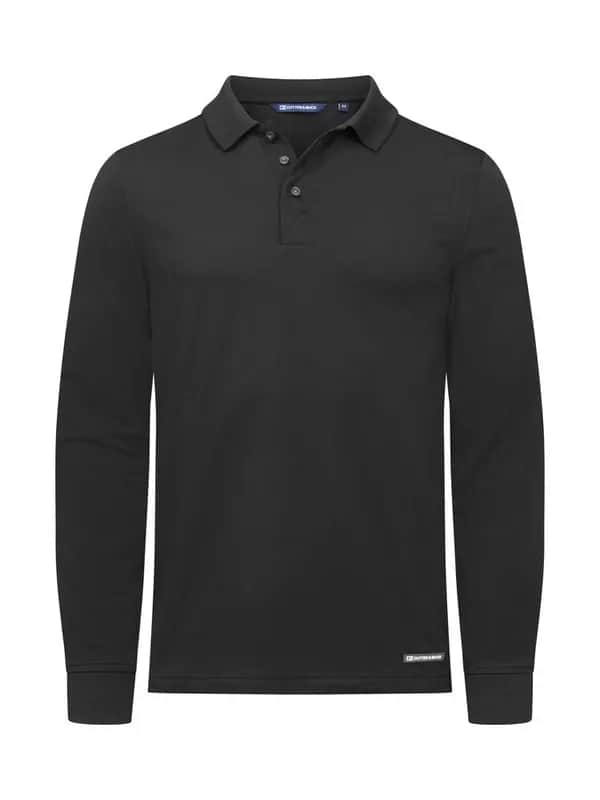 Advantage Polo Long Sleeve Men - Black