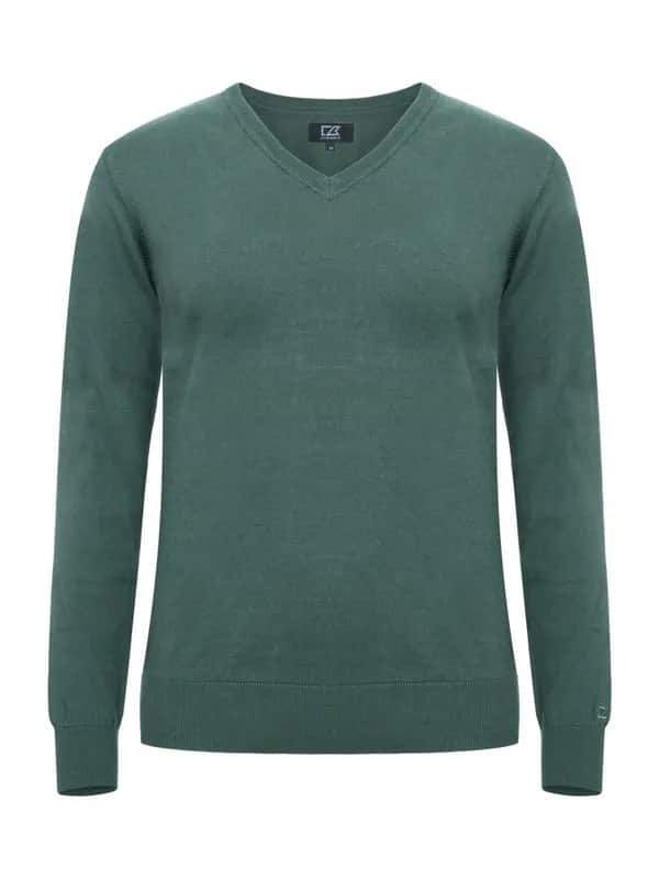 Oakville V-neck Ladies - Pine Green