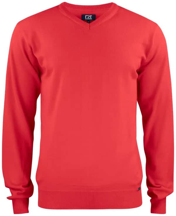 Everett V-neck Men - Red
