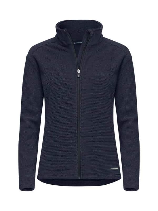 Hunts Point Flecce Full Zip Women - Dark Navy