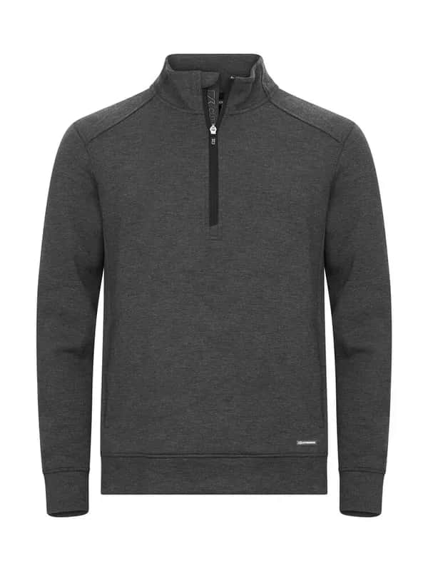 Pemberton Half Zip Men - Anthracite Melange
