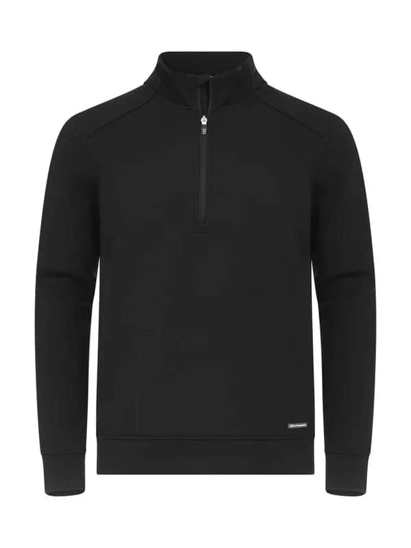 Pemberton Half Zip Men - Black
