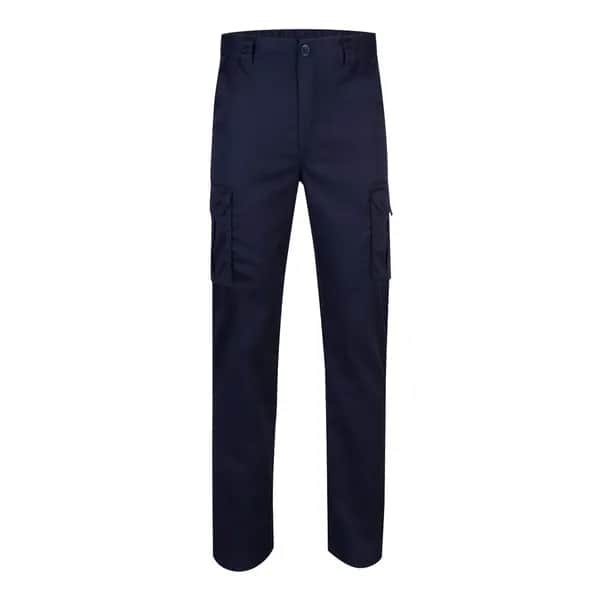 Multi-Pocket-Stretchhose (240 g/m²) aus Baumwolle (46 %), EME (38 %) und Polyester (16 %) - VL LUGH - Dunkelblau