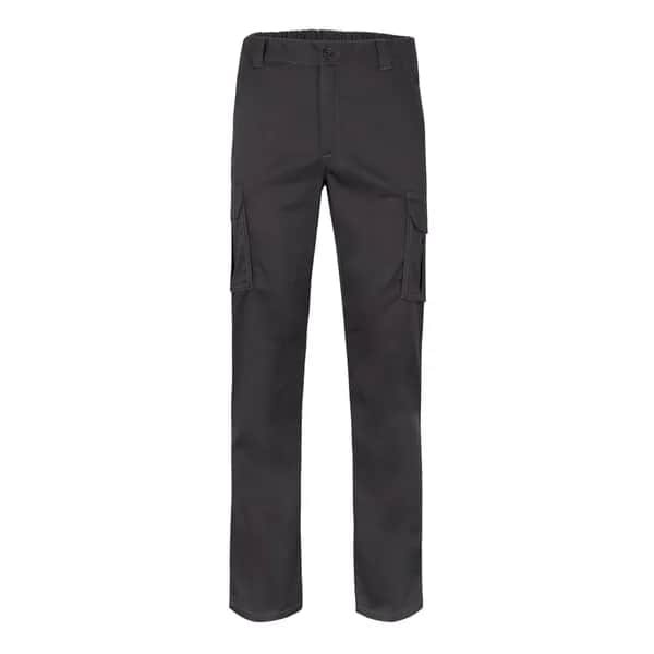 Multitaschen-Stretchhose (290 g/m²) aus Baumwolle (46 %), EME (38 %) und Polyester (16 %) - VL PAN - Schwarz