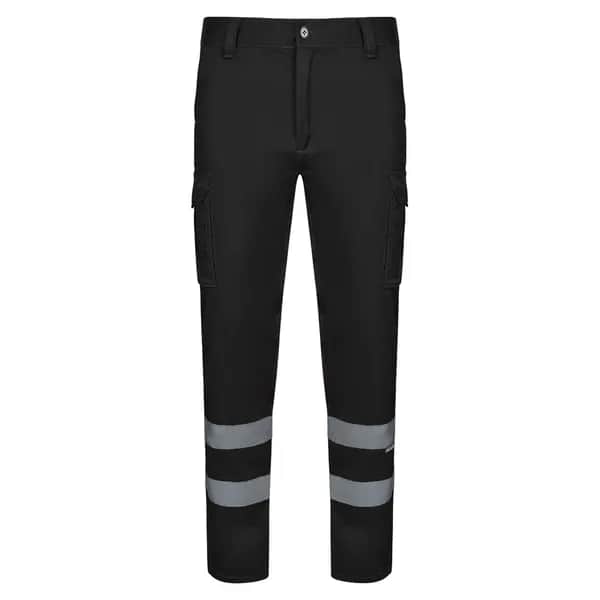 Multitaschen-Stretchhose (240 g/m²), aus Baumwolle (46 %), EME (38 %) und Polyester (16 %) - VL DIONYSUS - Schwarz